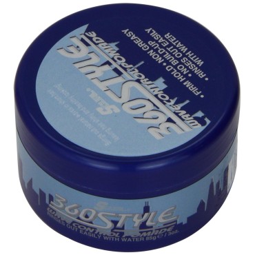 360 Luster's Style Wave Control Pomade, 3 Ounce (P...