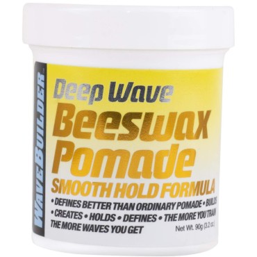Wavebuilder Deep Wave Beeswax Pomade Smooth Hold Formula