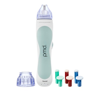 PMD Beauty Microderm Classic | Home Microdermabrasion Kit for Face | Exfoliating Crystals and Suction Help Circulation to Boost Collagen for Radiant Skin