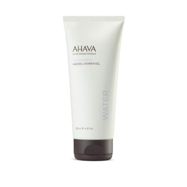 AHAVA Mineral Shower Gel, 6.8 Fl Oz (Pack of 1)...