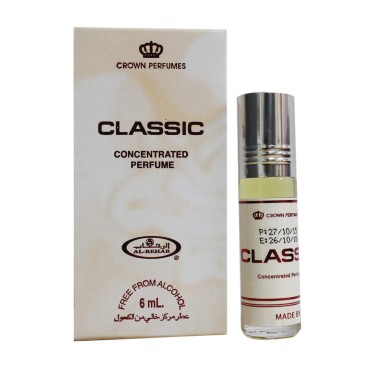 Classic - 6ml (.2oz) Roll-on Perfume Oil by Al-Rehab (Crown Perfumes) (Box of 6)