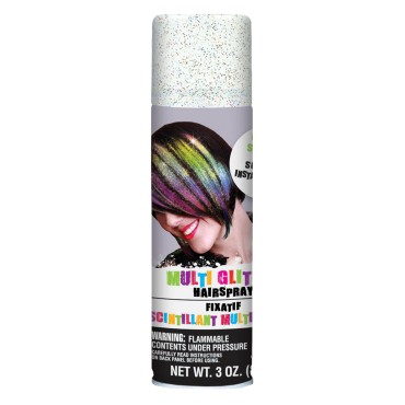 Amscan Glitter Hair Spray 3oz Multicolor...
