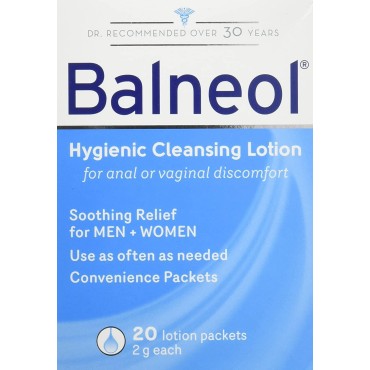Balneol Hygienic Cleansing Lotion, Convenience Packets 20 Ea