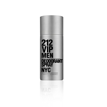 Carolina Herrera 212 VIP Deodorant Spray for Men, ...
