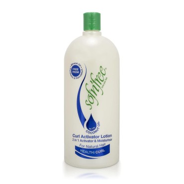 Sofn’Free Moisturizer & Curl Activator for Natural Hair, Soft Curls, and Waves 33.81 fl oz / 1000ml