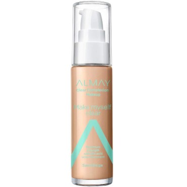 Almay Clear Complexion Makeup, Hypoallergenic, Cru...