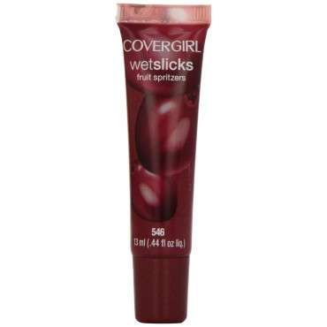 CoverGirl Wetslicks Fruit Spritzers Lip Gloss, Cranberry Splash.44 fl oz
