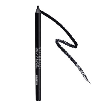 URBAN DECAY 24/7 Glide-On Waterproof Eyeliner Pencil - Long-Lasting - Perversion, Blackest-Black with Matte Finish