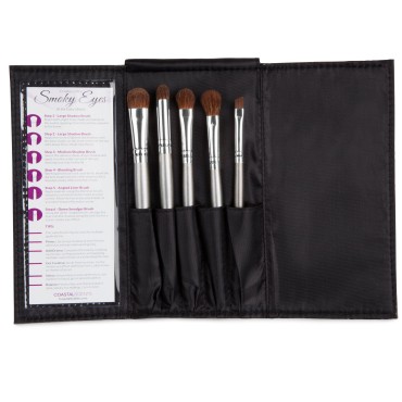 Coastal Scents Smoky Eyes Brush Set, 0.17-Inch, 2.82-Ounce