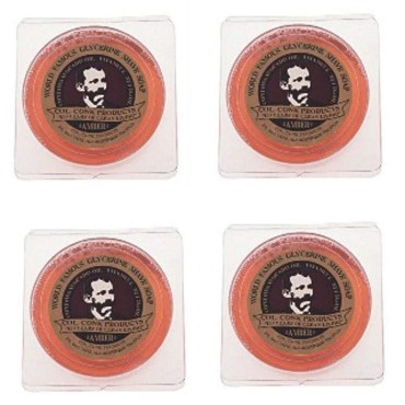 Col. Ichabod Conk Glycerin Soap (Amber 4 Pack)2 1/4 ounce each