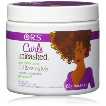 Curls Unleashed Aloe Vera and Honey Texture Boosting Curl Jelly 16 Ounce