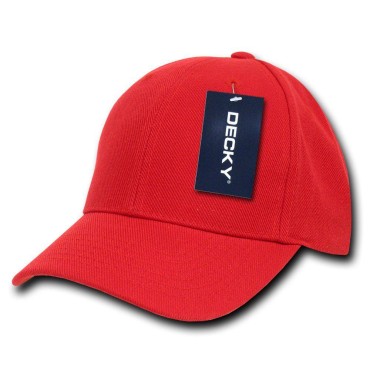 DECKY Kid's Acrylic Cap, Red
