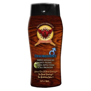 Disobedient for Men Tanning Lotion