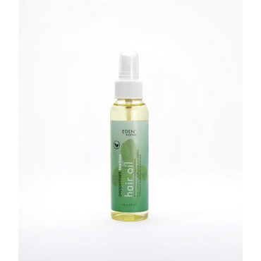 EDEN BodyWorks Peppermint Tea Tree Hair Oil | 4 oz | Eliminate Dandruff, Refresh Scalp, Boost Shine - Packaging May Vary