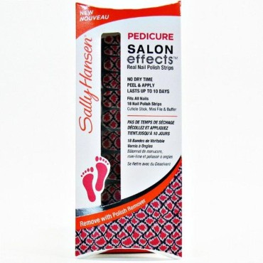 Sally Hansen Salon Effects - Pedicure Toe-Riffic - Nail Polish Strips