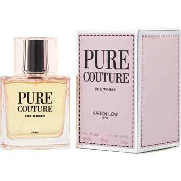 Karen Low Pure Couture Eau de Parfum Spray for Women, 3.4 Ounce