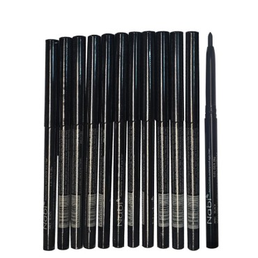 12pcs Nabi Retractable Waterproof Black Eyeliner (...