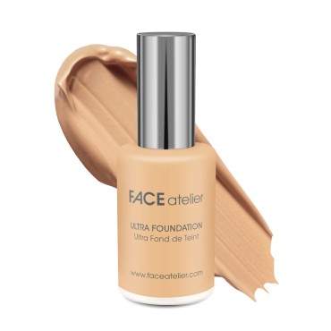 Face Atelier Full Coverage Foundation - Streakless Hydrating Liquid Makeup Foundation, Long Lasting, Non Toxic Silicone Based, Moisture, Heat, and Oil Resistant, Vegan, 1 fl oz / 30 ml - 6 - Honey