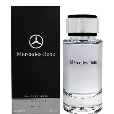 Mercedes-Benz For Men - Elegant Fragrance With Woody, Sensual Musky Notes - Mesmerize The Senses With Original Luxury Eau De Toilette Spray - Endless Day Through Night Scent Payoff - 4 OZ