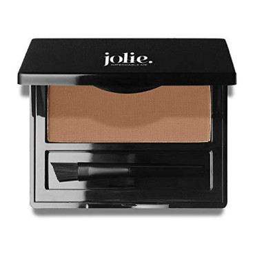 Jolie Brush on Brow Pressed Eye Brow Powder (Copper Blonde)
