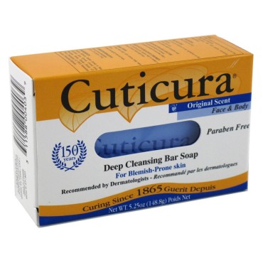 Cuticura Original Medicated Soap Bath Size 5.25 Ounce