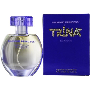 Trina Diamond Princess Eau de Parfum Spray, 1.7 Ounce