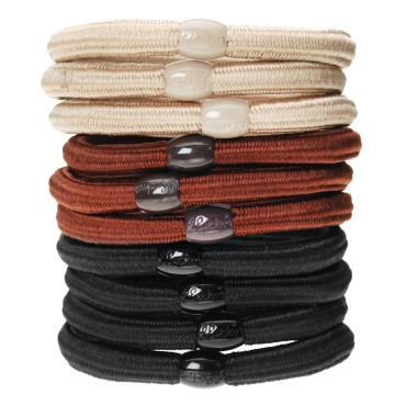 L. Erickson Solid Stretch Pony 10-Pack - Neutral...