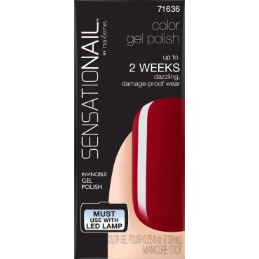 Sensationail Color Gel Royal Ruby 71636 .25 oz....
