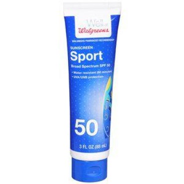 Walgreens Sport SPF 50 Sunscreen Lotion, 3 fl oz