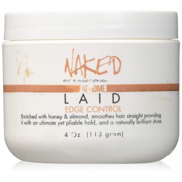 Naked by Essations Laid Edge Control, 4 Ounce