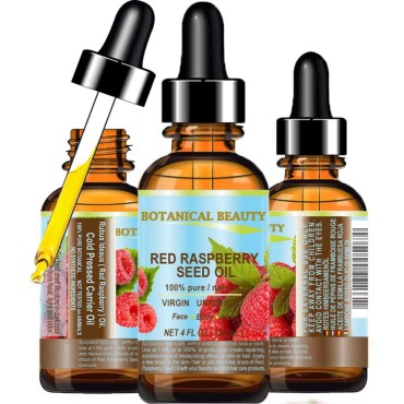 Botanical Beauty RASPBERRY SEED OIL 100% Pure/Natu...