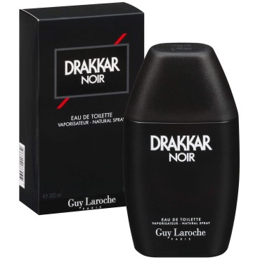 Guy Laroche Drakkar Noir Eau De Toilette for Men 6.7 Ounce Vaporisateur - Natural Spray