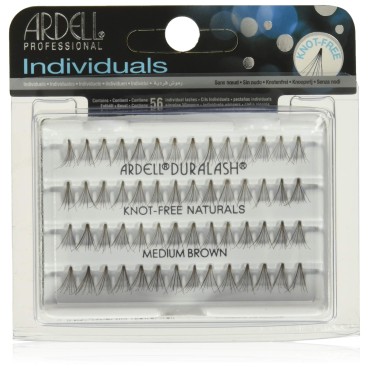 Ardell Knot-Free Individual Lash, Brown, Medium...