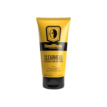 HeadBlade ClearHead Men's Refreshing Post Shaving Aftershave Lotion Help prevent Ingrown Hair & Irritation - 5oz