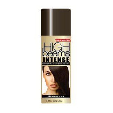 High Beams Intense Temporary Spray-On Hair Color - Brown Black 2.7 oz (6 pack)