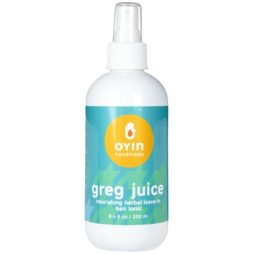 Oyin Handmade Greg Juice Herbal Leave-In Hair Tonic, 250ml