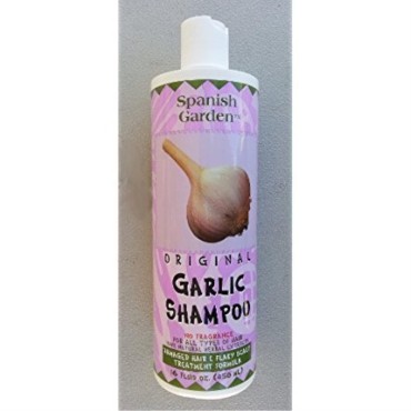 Spanish Garden Original Garlic Shampoo 16 Oz. &