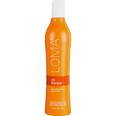 Loma Hair Care Daily Shampoo, Orange/Tangerine, 12 Fl Oz (Pack of 1)