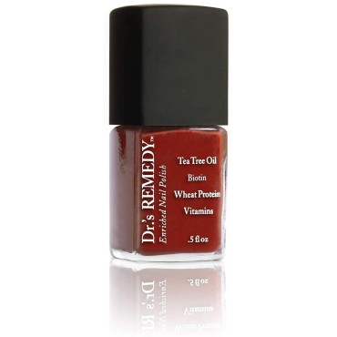 Dr.'s Remedy Enriched Nail Polish, RESCUE RED, 0.5 Fluid Ounce