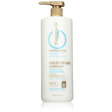Therapy-G Scalp BB Anti-Aging Conditioner for hair loss, stimulating hair regrowth, protecting hair color Liter 33.8 oz