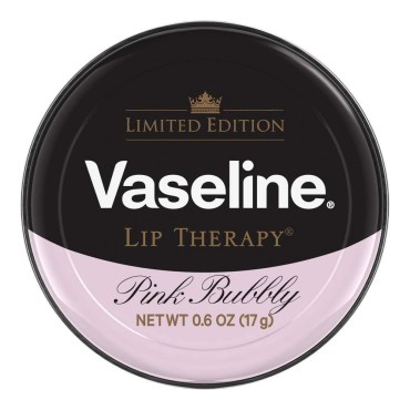 VASELINE Limited Edition Pink Bubbly Lip Therapy, 17g / 0.6 oz