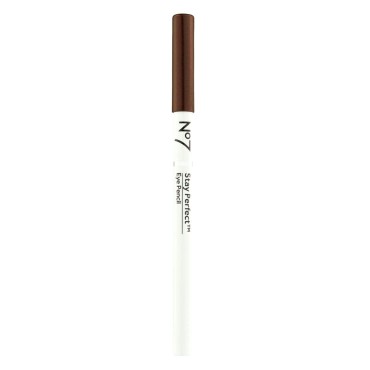 No7 Stay Perfect Amazing Eye Pencil - Brown - Silky, Smooth Eye Pencil with Waterproof Pigment - Wears Up to 12 Hours (1g)