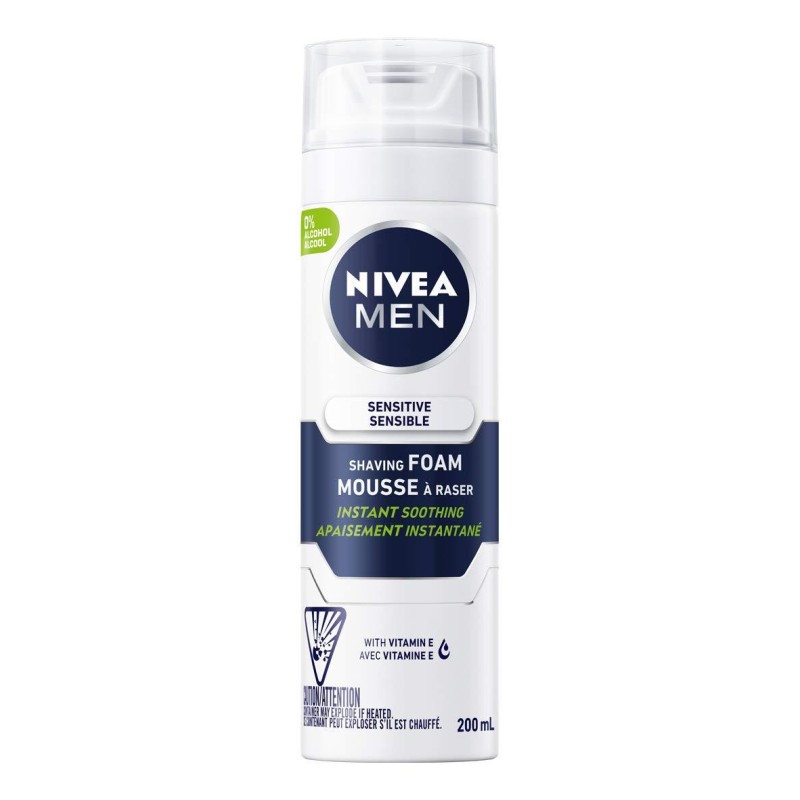 Nivea Men's 6.7-ounce Sensitive Shaving Foam Pack of 1