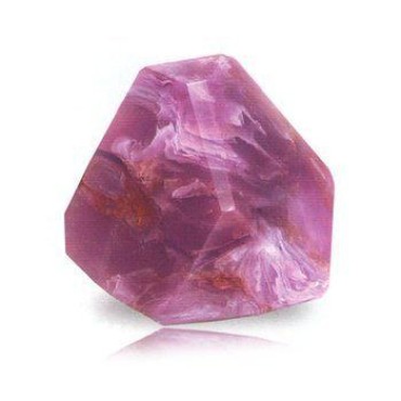 SoapRocks TS Pink Lavender Jade Soap that looks like a Rock ~ 6 oz. Gem Rocks Birthstone Jabón Gemstone