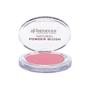 Benecos Powder Blush - Pink Blush for Natural Glow...