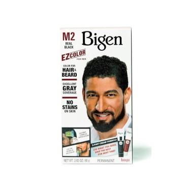 Bigen Ez Color For Men M2 Real Black Kit (3 Pack)...