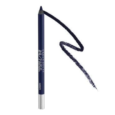 URBAN DECAY 24/7 Glide-On Waterproof Eyeliner Pencil - Long-Lasting, Ultra-Creamy & Blendable Formula - Sharpenable Tip - Sabbath (Deep Navy with Matte Finish) - 0.04 Oz