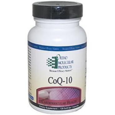 Ortho Molecular Products COQ-10 Soft Gel Capsules, 120 Count