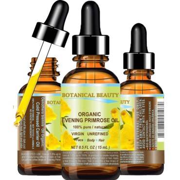 Botanical Beauty ORGANIC EVENING PRIMROSE OIL. 100...