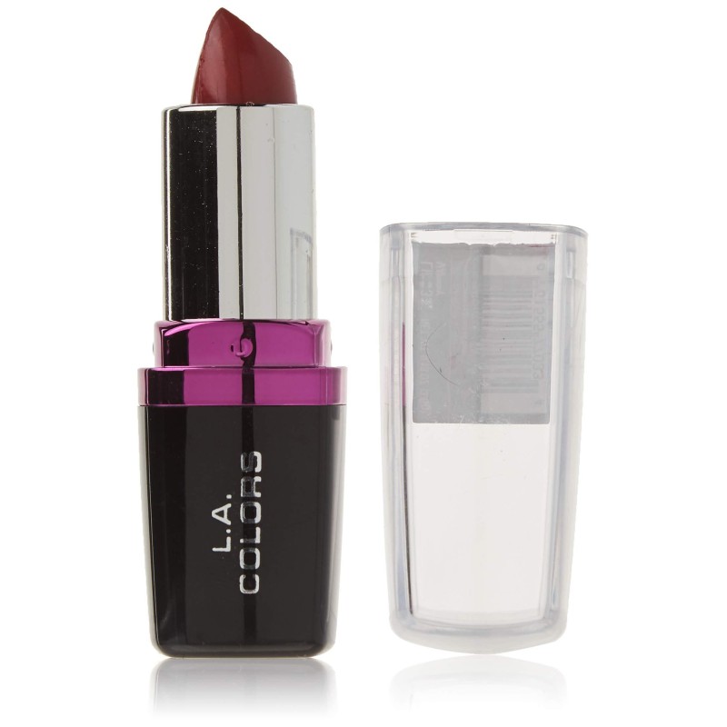 L.A. Colors Hydrating Lipstick, Vampy, 0.13 Ounce
